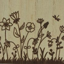 Artikel Træboks penneholder skrivebordsorganisator naturlig 14×8×12cm