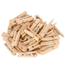Artikel Træklemme mini tøjklemme dekorative klemmer 3,5 cm 50 stk