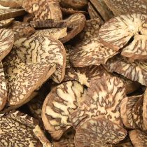 Artikel Træskiver dekorative betelnøddeskiver areca 1-3,5 cm 300 g