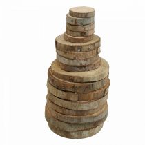 Træskiver 3,5cm - 9cm natur 300g