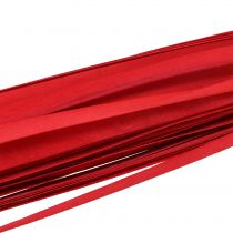 Tristrimler flettet bånd rød 95 cm - 100 cm 50p