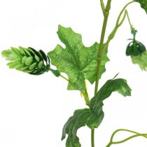 Humleguirlande, havedekoration, kunstig plante, sommer 185cm grøn