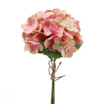 Artikel Hortensia kunstig panik hortensia pink laks 35cm 3 stk.