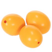 Artikel Påskeæg, rigtige kyllingæg, perfekte til kreativt gør-det-selv-håndværk og påskehåndværk, 5 cm, 10 stk.
