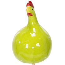 Artikel Dekorative kyllingepæle til forårsblomsterarrangementer og bordpynt, 7,5 cm, 4 stk.
