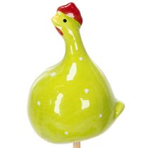 Artikel Dekorative kyllingepæle til forårsblomsterarrangementer og bordpynt, 7,5 cm, 4 stk.
