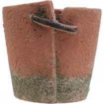 Artikel Urtepottepottepotte i beton terracotta potte Ø13cm H13cm