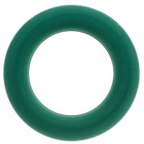 Artikel OASIS® blomstret skumkransring grøn H3cm Ø25cm 6 stk