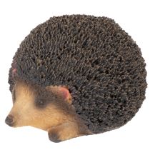 Artikel Dekorativ figur af pindsvin, lille borddekoration til efteråret, 8 cm