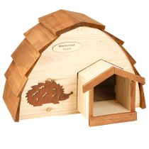 Artikel Hedgehog House Hedgehog Hotel Gran Wood Foderstation Træ 34×18×24cm