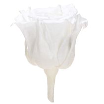 Artikel Infinity Roses Ægte Rosenhoveder Mini Roser Hvide Ø3cm 16 stk