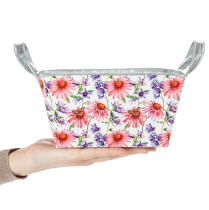 Artikel Jardiniere forårsblomsterkasse metaldekoration 20×12,5×10 cm
