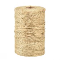 Artikel Jute bånd jute snor bånd jute naturligt dekorativt bånd Ø2mm 200m