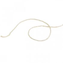Artikel Jutesnor, naturjutesnor naturfarver, bleget Ø3mm L200m
