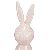 Artikel Dekorativ keramisk kaninfigur til moderne indretning, 22 cm