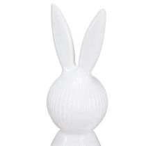 Artikel Enkel kaninfigur som dekorativ genstand til moderne forårsarrangementer, 22 cm, 2 stk.