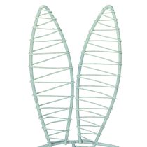 Artikel Trådkanin som åben dekorationsgenstand til moderne forårs- og påskeidéer, 16 cm, 3 stk.