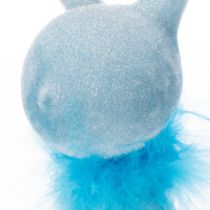 Artikel Dekorativ kanin sød påskedekoration hyldeholder til vindueskarm 36 cm 2 stk.