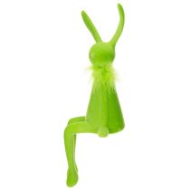 Artikel Påskehare hyldesiddende dekorativ figur til festlige forårsdekorationer i huset 36 cm 2 stk.