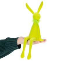 Artikel Påskehare hyldesiddende dekorativ figur til festlige forårsdekorationer i huset 36 cm 2 stk.