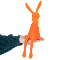 Artikel Påskeharehyldeholdere, dekorative til stuen, påskedekoration, siddende på, 36 cm, 2 stk.