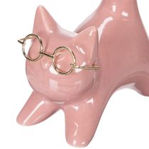 Artikel Dekorativ kattefigur, ideel dekoration til soveværelse og badeværelse, 14 cm, 2 stk.