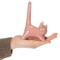 Artikel Dekorativ kattefigur, ideel dekoration til soveværelse og badeværelse, 14 cm, 2 stk.