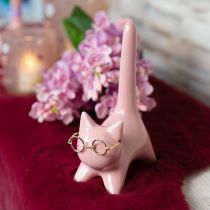 Artikel Dekorativ kattefigur, ideel dekoration til soveværelse og badeværelse, 14 cm, 2 stk.