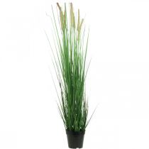 Kunstig siv i potte med pigge Carex kunstplante 98cm