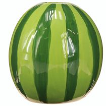 Artikel Keramisk vase vandmelon dekorativ vase keramik H12cm