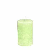 Artikel Lys limegrøn​​​​​​ensfarvet 60mm x 80mm 4 stk.