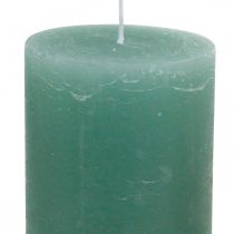 Artikel Søjlelys farvet grøn jade 85×200mm 2stk