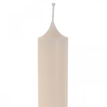 Lys langbord lysstang lyscreme Ø3cm H29cm
