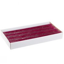 Artikel Lys ensfarvede Berry stick lys 34x300mm 4 stk