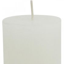 Artikel Søjlelys Rustikke ensfarvede lys hvide 60/110mm 4 stk