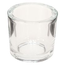 Artikel Stearinlys Glaspotte Mini Glasspand Klar Ø6,5cm H6cm 6stk
