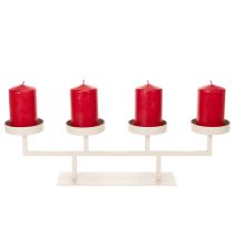 Artikel Moderne lysestage med fire lysestager, 47 cm