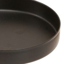 Artikel Lysestager adventskrans metal mat sort Ø8cm 4 stk