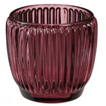 Artikel Lysestage glas Berry lanterne retro Ø7cm H7cm 6 stk