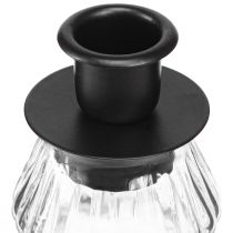 Artikel Lysestage glas til pindelys Juletræ 13,5cm 2stk