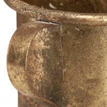 Artikel Lysestage guld kop stick lysestage vintage Ø9cm H8cm