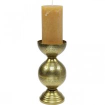 Artikel Lysestage orientalsk fyrfadsstage metal 25cm