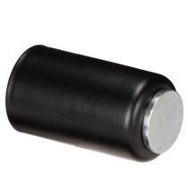 Artikel Rund magnetisk lysestage, mat sort, til 25 mm koniske lys, 4 stk.