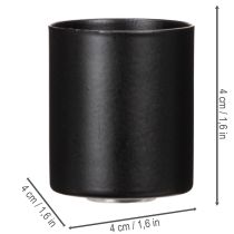 Artikel Magnetisk lysestage, mat finish, 4 cm, 4 stk.