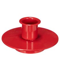 Artikel Små røde lysestager til 8 cm koniske lys, 3 stk.