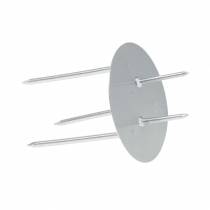 Artikel Plug-in lysestage sølv Ø4,5cm 12 stk