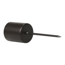 Artikel Lysestage til opsætning, sort, Ø3,2 cm, 4 stk.