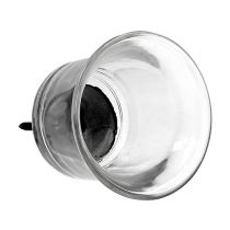 Artikel Lysestage til fyrfadslys glas klar Ø6cm H10cm 2 stk.
