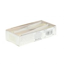 Artikel Lysestage til pindelys smal guld Ø2,2cm H15cm 4stk