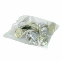 Artikel Lysestage med torneguld Ø6cm 36 stk